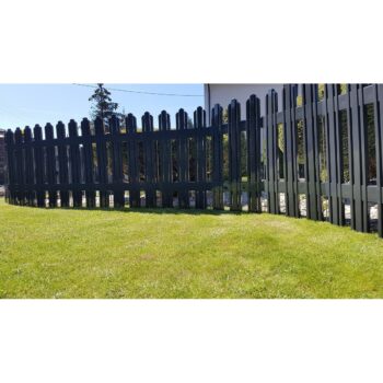 Záhradný plôtik Mega antracit, 4,7 m