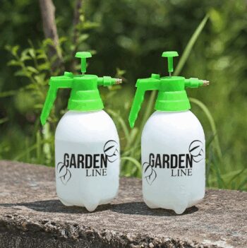 Záhradný ručný tlakový postrekovač 2L