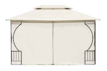 Záhradný stan 3 x 4 m v béžovej farbe