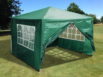 Záhradný stan / Pavilón 3 x 3 m zelená