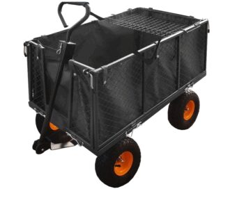 Záhradný vozík na nafukovacích kolesách 220 l / 350 kg