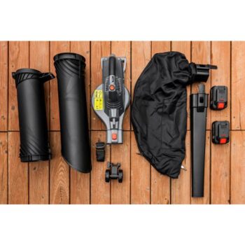 Záhradný vysávač Energy+ 36V Li-lon, 2v1, objem vrecka 35L, bez batérie 58G036 GRAPHITE