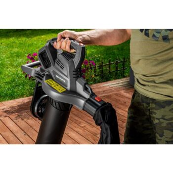 Záhradný vysávač Energy+ 36V Li-lon, 2v1, objem vrecka 35L, bez batérie 58G036 GRAPHITE