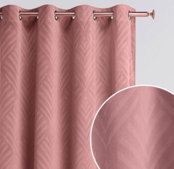 Zatemňovací záves v krásnej indickej ružovej farbe 140x280 cm