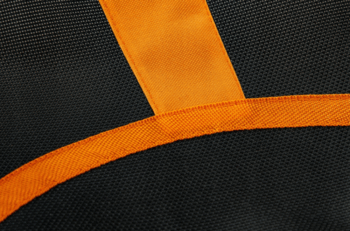 Závesná hojdačka bocianie hniezdo v oranžovej farbe 100 cm