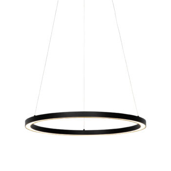Závesné svietidlo čierne 60 cm vrátane LED 3-stupňové stmievateľné - Girello