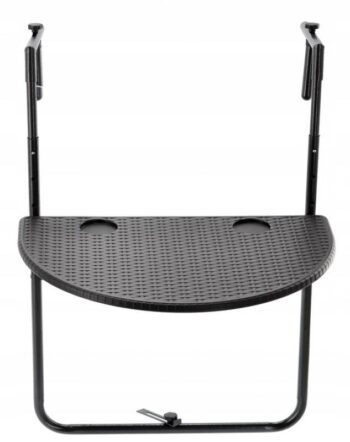 Závesný balkónový skladací stôl 60 x 64 x 83,5 cm