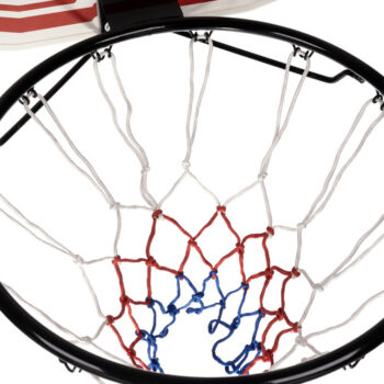 Závesný basketbalový kôš so zadnou doskou
