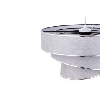 Závesný luster Couper - Grey, Silver