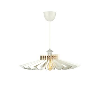 Závesný luster Daisy 160-T, biela