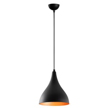 Závesný lustr Berceste - N-1395, čierna