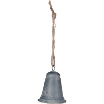 Závesný vianočný zvonček Campana, 9 x 13 cm