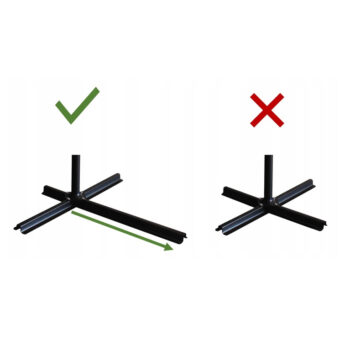 Zelený záhradný slnečník so stojanom a LED osvetlením