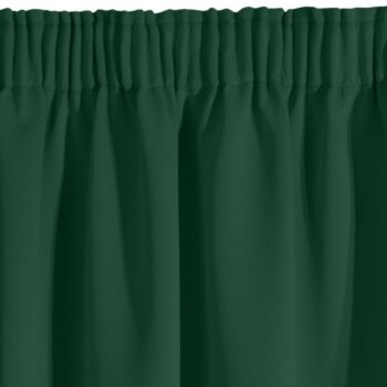 Zelený zatemňovací záves so zavesením na štipce 135 x 270 cm