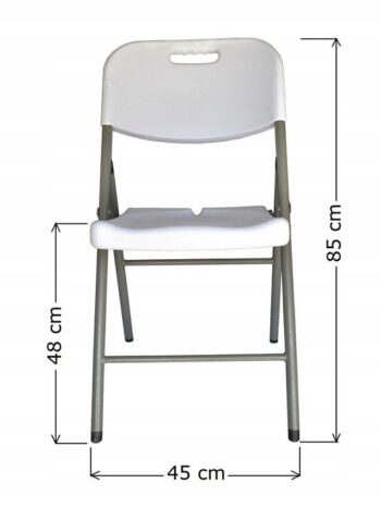 Zvýhodnený set štyroch cateringových stoličiek biela