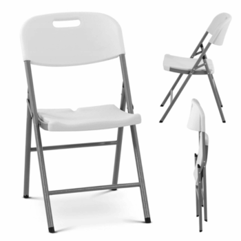 Zvýhodnený set štyroch cateringových stoličiek biela
