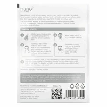 nanoBeauty Inertná nanovlákenná maska​