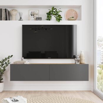 FREY 10: Kombinácia borovice a antracitu v dokonalom stolíku pre TV Model FREY 10 predstavuje vrcholnú kvalitu a dizajn v oblasti televíznych stolíkov. S kombináciou farby borovice a antracitu, tento stolík nielen dokonale zapadne do vašej obývačky, ale tiež bude skvelým doplnkom pre kanceláriu alebo pracovňu.  Typ tovaru: stolík TV - nevyhnutný doplnok pre každý moderný domov Materiál: odolné LTD s hrúbkou 18 mm, čo zaisťuje dlhú životnosť produktu Rozmery: 140 x 31,6 x 29,6 cm, ideálne rozmery pre väčšinu televízií Farba: elegantné spojenie borovice a antracitu, čo vytvára vizuálne zaujímavý kontrast  Vybavenie: dva priestranné skrinkové dvierka ponúkajú dostatok miesta na uloženie všetkého potrebného Štýl: moderné a dizajnové prevedenie zaujme na prvý pohľad Tvar: obdĺžnikový a rovný dizajn pre maximálne využitie priestoru  Vychutnajte si kombináciu funkčnosti a estetiky s modelom FREY 10. Tento televízny stolík ponúka dokonalú rovnováhu medzi štýlom a praktickosťou, vďaka čomu bude váš obývací priestor vyzerať ešte lepšie.