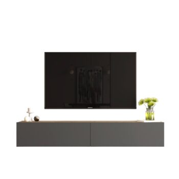 FREY 8: Spojenie elegancie borovice s moderným antracitom Ak oceníte spojenie klasickej elegancie a moderného dizajnu, televízny stolík FREY 8 je stvorený priamo pre vás. S jeho dokonalým dizajnom a praktickým úložným priestorom prinesie do vášho interiéru nielen funkčnosť, ale aj štýlový prvok.  Typ tovaru: stolík TV < strong>Materiál: odolný LTD s hrúbkou 18 mm Rozmery: 180 x 31,6 x 29,6 cm  Farba: svieža borovica doplnená hlbokým antracitom Vybavenie: 2 dverové s plnými dvierkami pre maximálny úložný priestor Štýl: moderné a dizajnové prevedenie Tvar: obdĺžnikový a rovný  Bez ohľadu na to, či hľadáte nábytok pre obývaciu izbu, kanceláriu alebo pracovňu, FREY 8 sa stane skvelým doplnkom každej miestnosti. Kombinácia borovice a antracitu prináša moderný vzhľad s nádychom klasiky. Vyberte televízny stolík, ktorý nielen splní vaše požiadavky na dizajn, ale tiež poskytne praktické riešenie na uloženie vašich vecí.