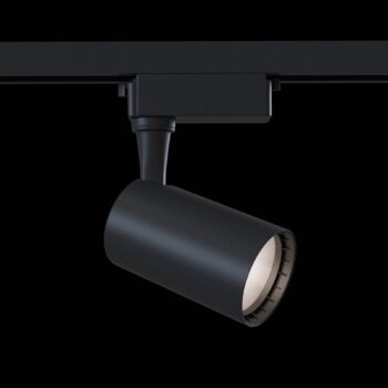 1-fázový reflektor Track LED 3000K 6W, čierny