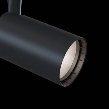 1-fázový reflektor Track LED 3000K 6W, čierny