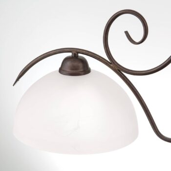 2-pl. Závesná lampa JANA s alabastrovým sklom