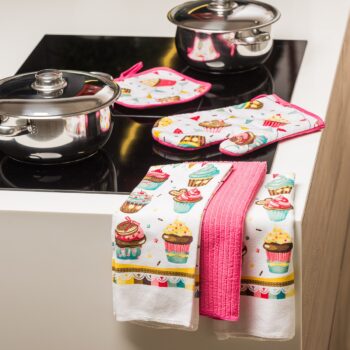 4Home 12-dielna súprava riadu Destiny, nehrdzavejúce pokrievky