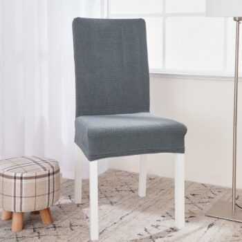 4Home Napínací poťah na stoličku Magic clean svetlosivá, 45 - 50 cm, sada 2 ks