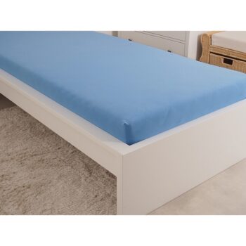 4Home jersey prestieradlo Ideál nebesky modrá, 90 x 200 cm