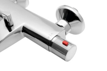 AQUALINE - ACTION nástenná vaňová termostatická batéria, chróm MB106