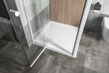 AQUALINE - AMICO sprchové dvere výklopné 1040-1220x1850, číre sklo G100