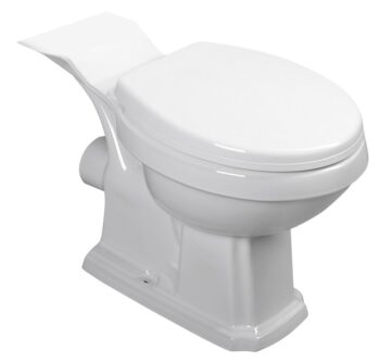 AQUALINE - ANTIK WC kombi misa, 35x72 cm, biela AK107-432