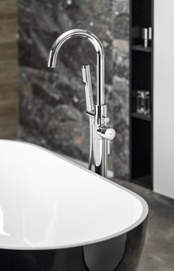 AQUALINE - CETO vaňová batéria do podlahy, chróm BV357