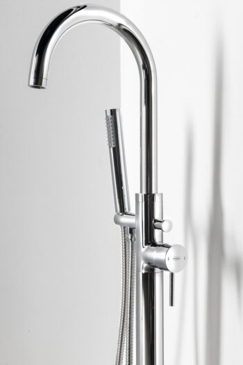 AQUALINE - CETO vaňová batéria do podlahy, chróm BV357