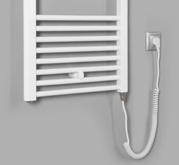 AQUALINE - DIRECT-E elektrické vykurovacie teleso, rovné, 600x960 400 W, biela ILE96T