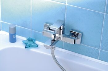 AQUALINE - FACTOR nástenná vaňová batéria, chróm FC310