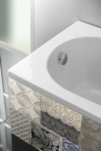 AQUALINE - JIZERA vaňa 140x70x39cm, biela G1470