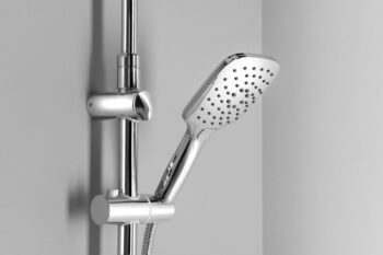 AQUALINE - KERA sprchový stĺp s pripojením na batériu, chróm SL430