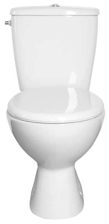 AQUALINE - MIGUEL WC kombi misa, dvojtlačidlo, spodný odpad, biela LC2258