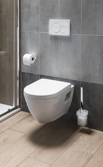 AQUALINE - NERA závesná WC misa, 35,5x50cm, biela NS952