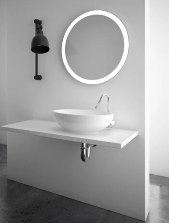 AQUALINE - NOA guľaté zrkadlo s LED osvetlením, ø 60cm OM260