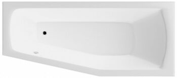 AQUALINE - OPAVA vaňa 160x70x44cm, pravá, biela A1671