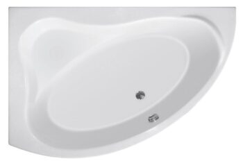AQUALINE - ORAVA vaňa 150x90x38cm, ľavá, biela G1590