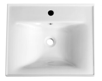 AQUALINE - SAVA 55 keramické umývadlo nábytkové 55x46cm, biela 2055