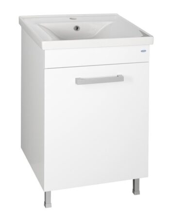 AQUALINE - SAVA 55 keramické umývadlo nábytkové 55x46cm, biela 2055