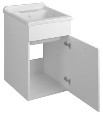 AQUALINE - Skrinka pod výlevku 43x70x49,6cm, biela 57034