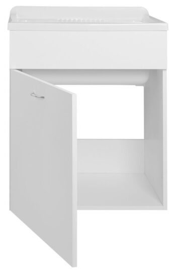 AQUALINE - Skrinka pod výlevku 59,5x70x49,4cm, biela 57035