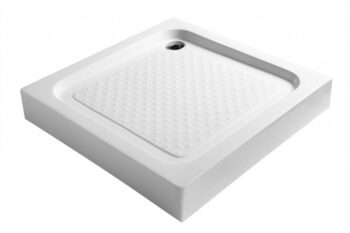 AQUALINE - Sprchová samonosná vanička akrylátová, štvorec 90x90x15cm BTTQ90