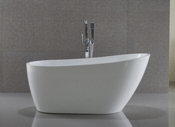 AQUALINE - TISA voľne stojaca vaňa 150x75cm, biela E1575
