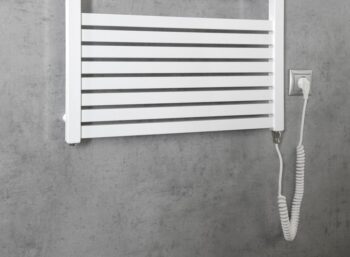 AQUALINE - TONDI-E elektrické vykurovacie teleso, rovné, 600x1330 600 W, biela DE480T